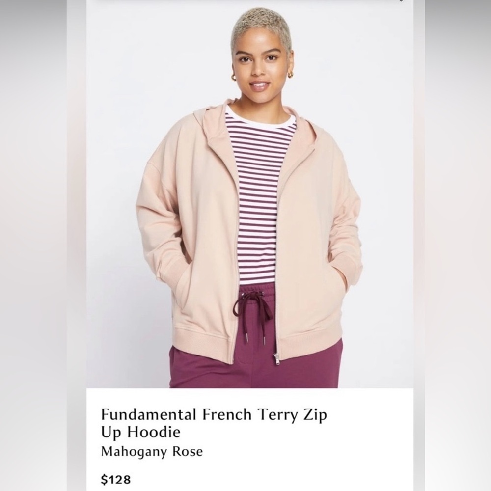 NWT Universal Standard Zip Up Hoodie xs